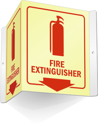 Fire Extinguisher Sign