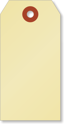 Manila 10-point Cardstock Tags