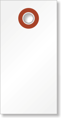 White Tyvek Shipping Tags