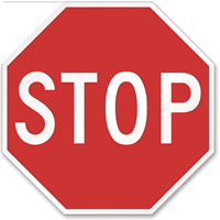30 in. x 30 in. High Intensity Reflective STOP Sign