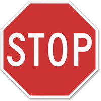 Stop 24 in. x 24 in. Reflective Aluminum STOP Sign