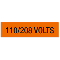 110/208 Volts, Large (2-1/4 in. x 9 in.)
