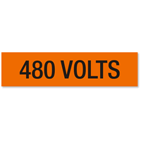 480 Volts, Large (2-1/4 in. x 9 in.)