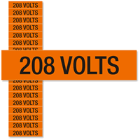 208 Volts, Small (1/2 in. x 2-1/4 in.)