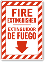 Fire Extinguisher Sign