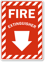 Fire Extinguisher Sign
