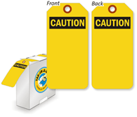Caution (Header Only) Lockout Tag
