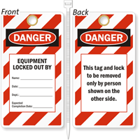 Equipment Locked Out By Lockout Tag