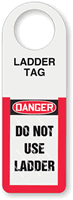 Ladder Status Tag Holder