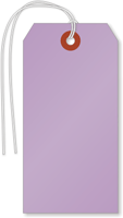 Lavender Cardstock Tags (with strings)
