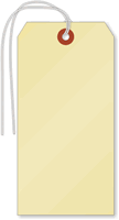 Manila 10-point Cardstock Tags (with looped strings)