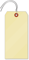 Manila 10-point Cardstock Tags (with pre-attached wires)