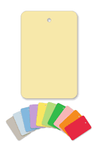 Garment Tag ( 2-7/8 in. x 1-3/4 in.) No Strings