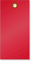 Red Tyvek Shipping Tags