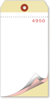 3-Part Sequentially Numbered Tag (fill-in)