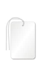 Garment Tag ( 2-7/8 in. x 1-3/4 in.) with String