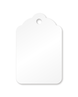 White Merchandise Price Tag