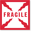 Fragile (with cracks)