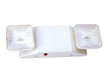 R-1 Two-Head Emergency Light with Battery