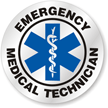 Emergency Medical Technician Hard Hat Stickers