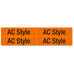 AC Style, Medium (1-1/8 in. x 4-1/2 in.)