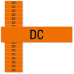 DC , Small (1/2 in. x 2-1/4 in.)