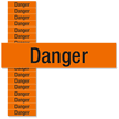 Danger, Small (1/2 in. x 2-1/4 in.)