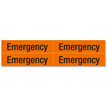 Emergency, Medium (1-1/8 in. x 4-1/2 in.)