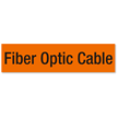 Fiber Optic Cable Label, Large, 1 Card/Pack