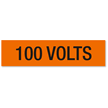 100 Volts, Large (2-1/4 in. x 9 in.)