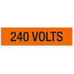 240 Volts, Large (2-1/4 in. x 9 in.)