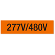 Voltage Marker Label, Large, 1 Card/Pack