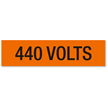 440 Volts, Large (2-1/4 in. x 9 in.)
