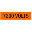 7200 Volts, Large (2-1/4 in. x 9 in.)