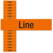Line, Small (1/2 in. x 2-1/4 in.)