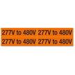 Voltage Marker Label, Medium, 1 Card/Pack