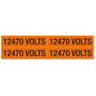 12470 Volts, Medium (1-1/8 in. x 4-1/2 in.)