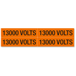 13000 Volts, Medium (1-1/8 in. x 4-1/2 in.)