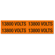 13800 Volts, Medium (1-1/8 in. x 4-1/2 in.)