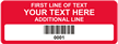 Rectangular Custom Template - Barcode
