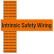 Intrinsic Safety Wiring Label, Small, 1 Card/Pack