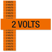 2 Volts, Small (1/2 in. x 2-1/4 in.)