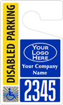 Plastic ToughTags™ for Handicapped Parking Permits