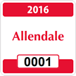 Parking Labels - Design SQ2