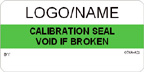 Calibration Seal - Void if Broken Label