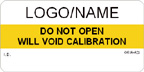 Do Not Open, Will Void Calibration Label