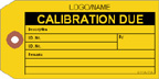 Custom Calibration Due Label [add name or logo]
