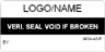 Verification Seal - Void if Broken Label