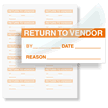 RETURN TO VENDOR