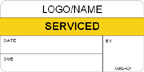 Serviced Label [add name or logo]